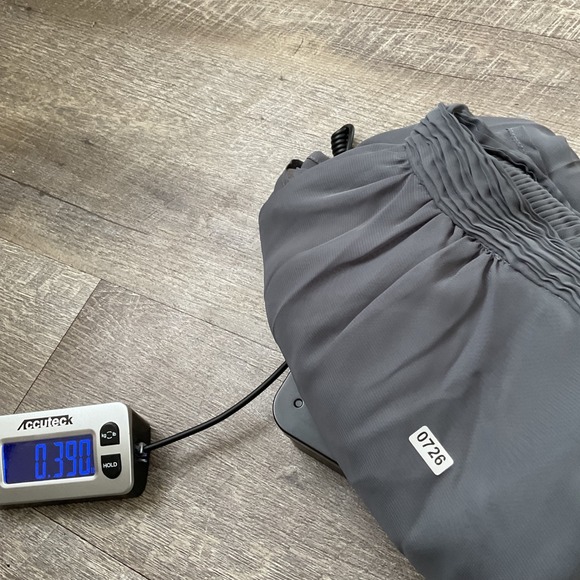 TEVOLIO Grey Halter Neck Pleated Midi Dress - Picture 11 of 11